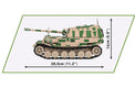 Cobi Sd.Kfz. 184 Ferdinand German Tank Destroyer 1:28 Brick Kit - 2583