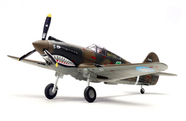 Panzerkampf P-40C Warhawk 1st PS Adam and Eve Serial 5 1/72 Diecast Model Aircraft - PAN14623LB
