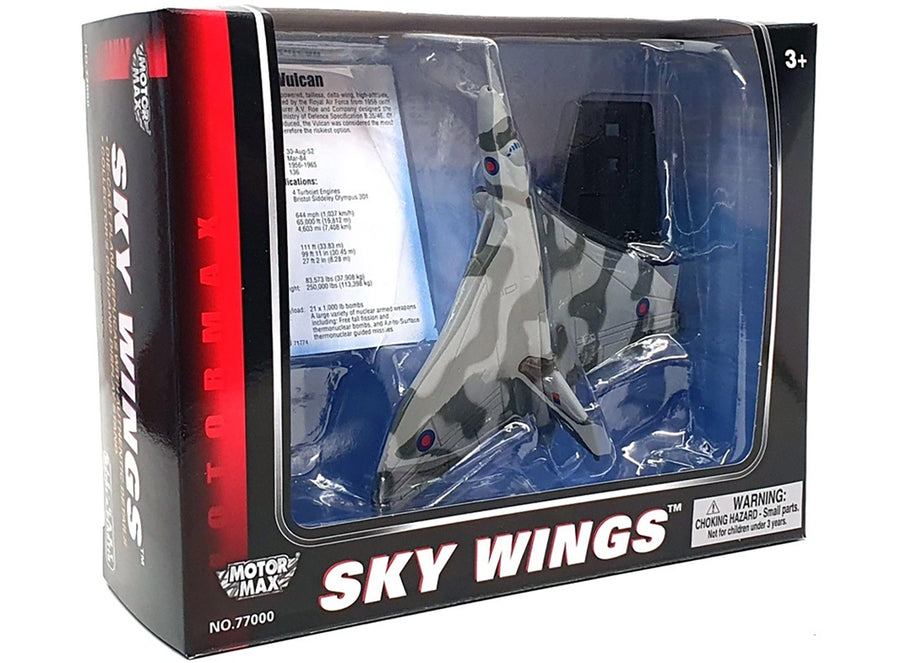 Sky Wings Avro Vulcan XH586 RAF 1/100 Diecast Model Aircraft