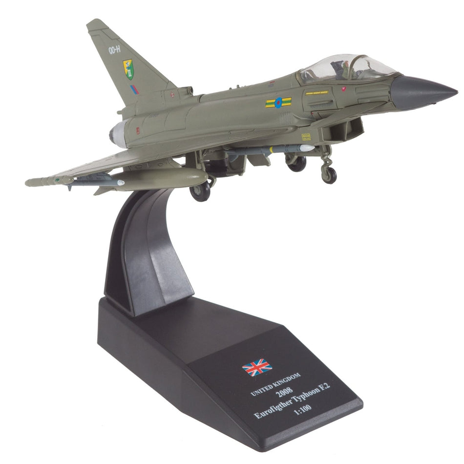 Humatt RAF Eurofighter Typhoon 1:100 Diecast Model Aircraft