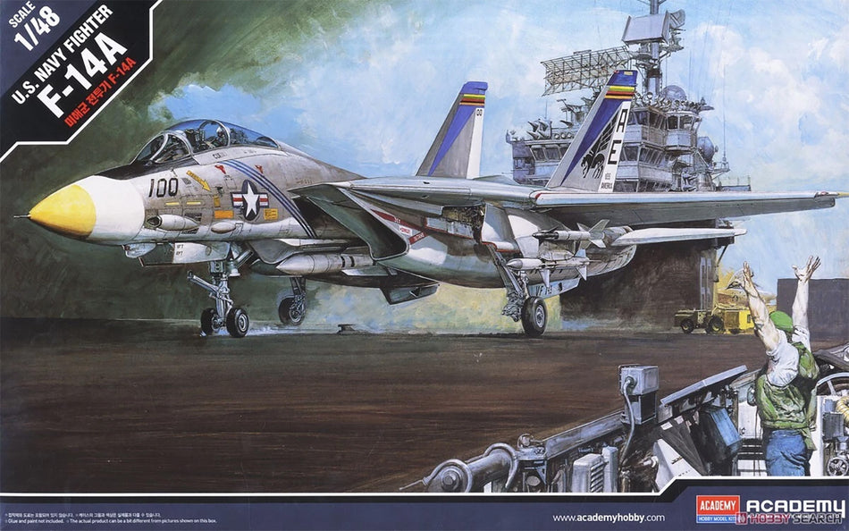 Academy F-14A Tomcat US Navy 1:48 Plastic Model Kit