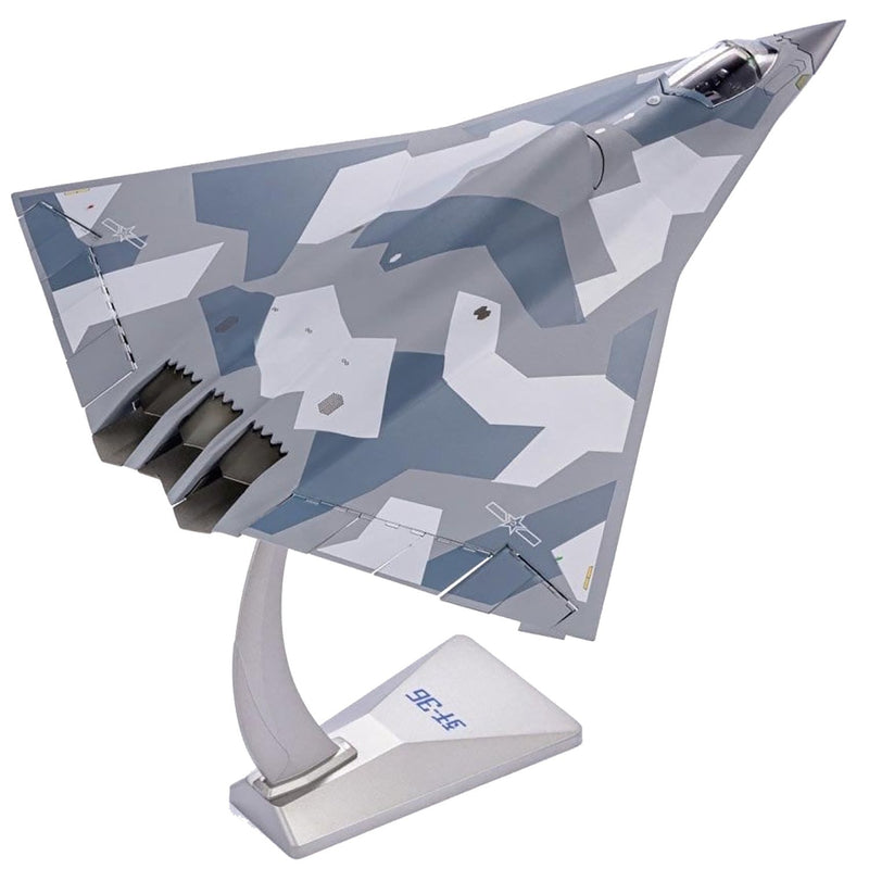 AF1 Models J-36 Stealth 6th Generation Aircraft - CHENGDU 36011 China Air Force Diecast Scale Model - 1/72 - AF1-0324
