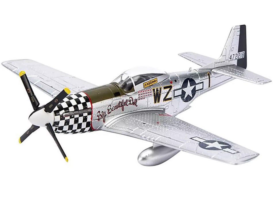 AF1 Models P-51 Mustang USAAF 78th FG Big Beautiful Doll Diecast Scale Model - 1/72 - AF1-0149A