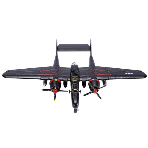 AF1 Models P-61B Black Widow, 418 Fighter Squadron Diecast Scale Model - 1/72 - AF1-0009H