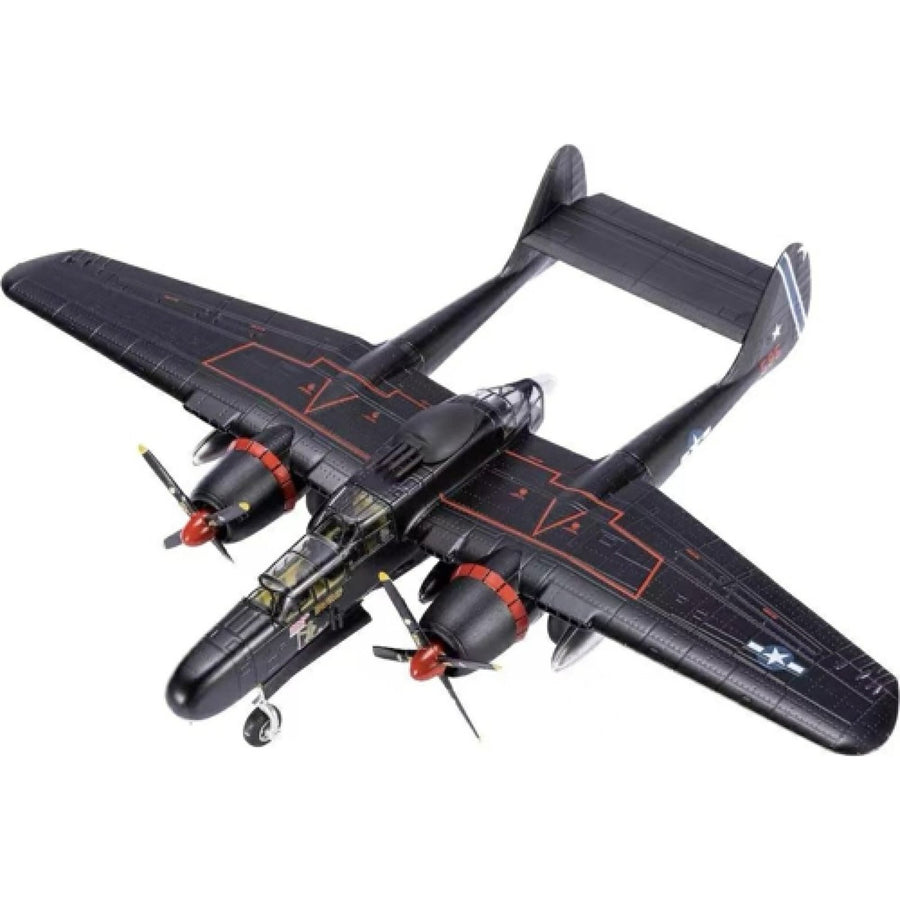 AF1 Models P-61B Black Widow 418 Fighter Squadron 1:72 Diecast Model Aircraft - AF1-0090F