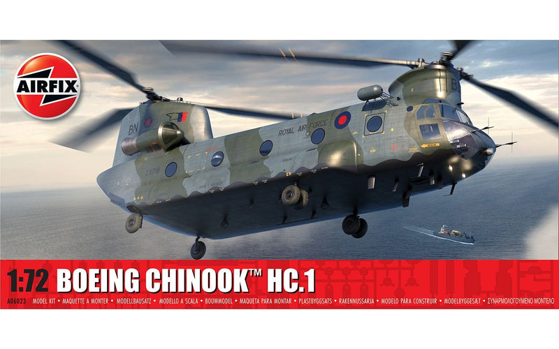 Airfix Boeing Chinook HC.1 1:72 Plastic Kit