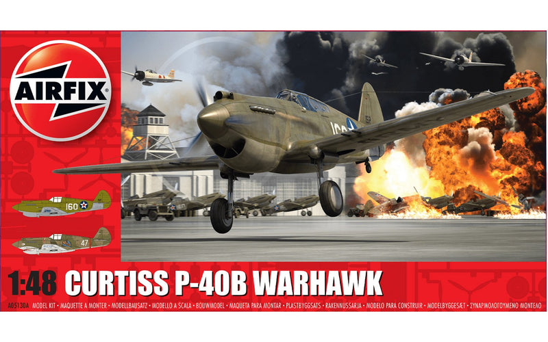 Airfix Curtiss P-40B Warhawk 1:48 Plastic Kit