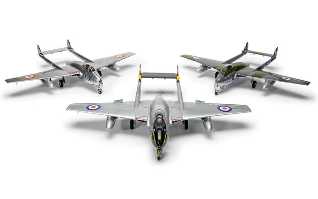 Airfix de Havilland Vampire FB.5/FB.9 1:48 Plastic Model Aircraft Kit