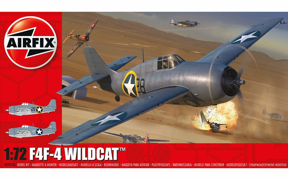 Airfix F-4F-4 Wildcat 1:72 Plastic Kit