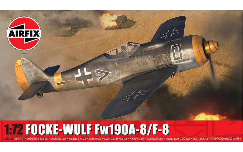 Airfix Focke-Wulf Fw190A-8/F-8. 1:72 Plastic Kit