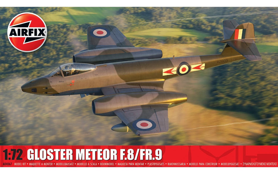 Airfix Gloster Meteor F.8/FR.9 1:72 Plastic Kit