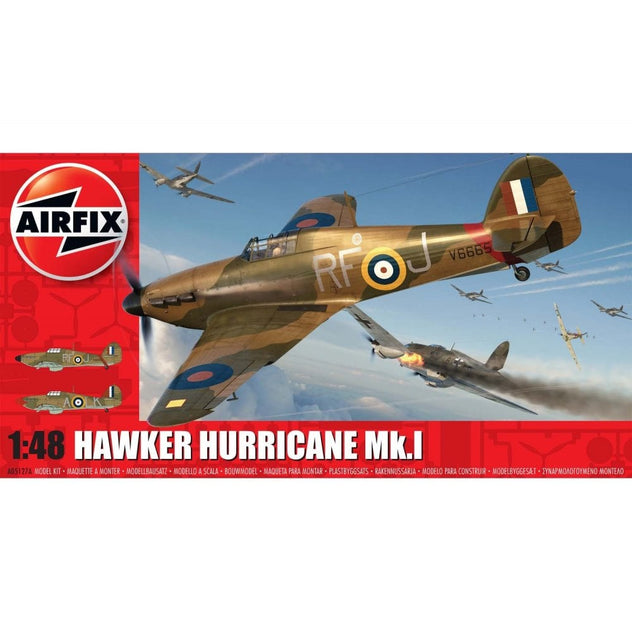 Airfix Hawker Hurricane Mk.I 1:48 Plastic Model Kit