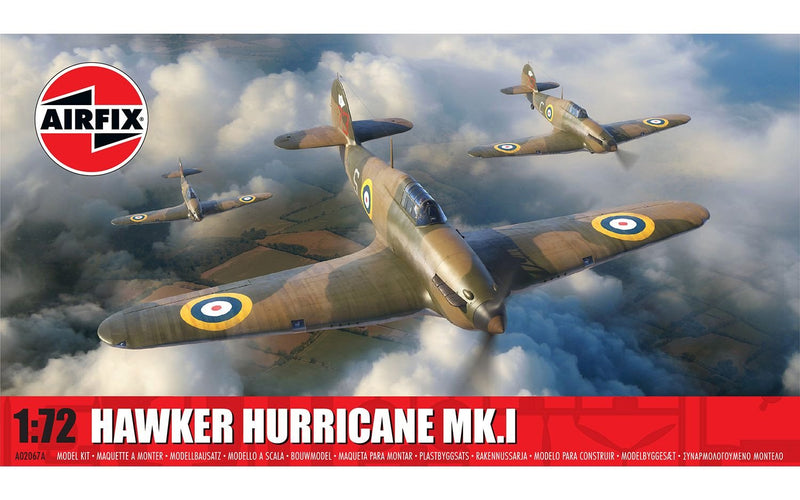 Airfix Hawker Hurricane Mk. 1 1:72 Plastic Kit