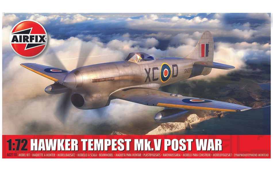 Airfix Hawker Tempest Mk.V Post War 1:72 Plastic Kit