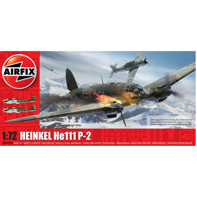 Airfix Heinkel He.111 P-2 1:72 Plastic Model Aircraft Kit