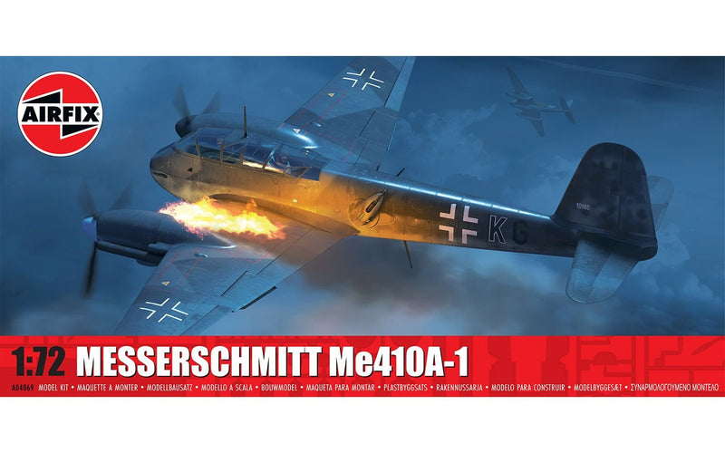 Airfix Messerschmitt Me410A-1 1:72 Plastic Kit