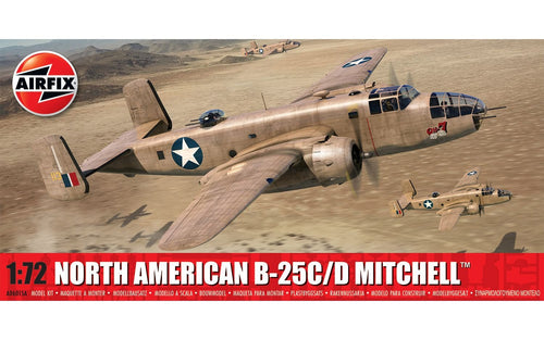 Airfix North American B-25C/D Mitchell 1:72 Plastic Kit