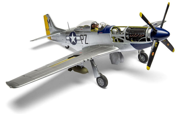 Airfix North American P-51D Mustang 1:24 Plastic Model Kit