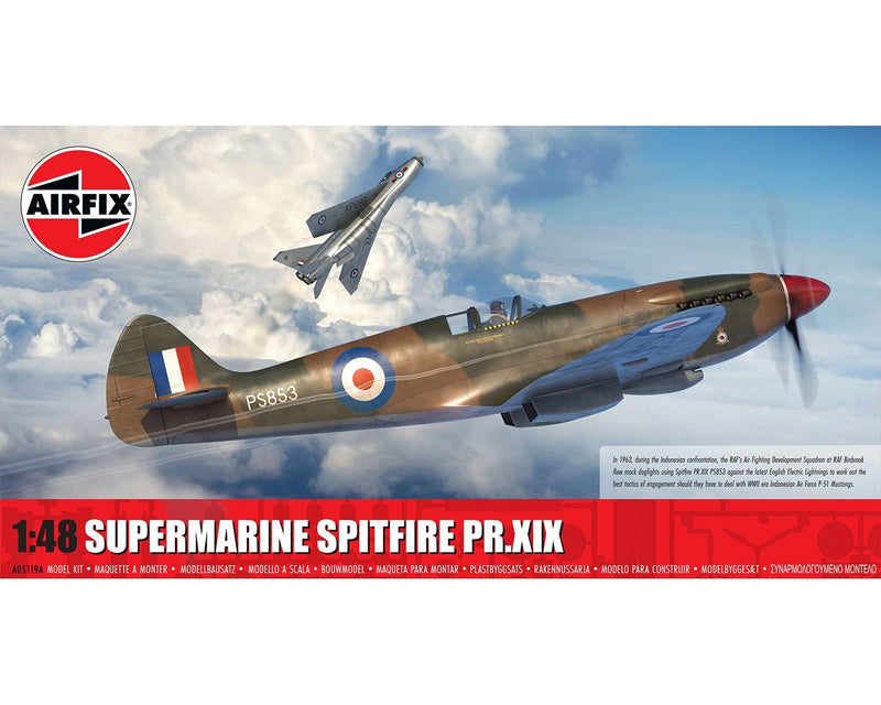 Airfix Supermarine Spitfire PR.XIX 1:48 Plastic Kit