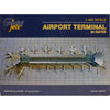 Airport Terminal for 22 Planes - 1/400
