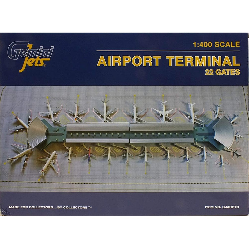 Airport Terminal for 22 Planes - 1/400