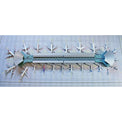 Airport Terminal for 22 Planes - 1/400