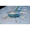 Airport Terminal for 22 Planes - 1/400