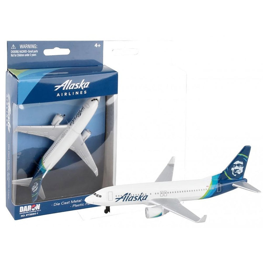 Daron Alaska Airlines Boeing 737 Diecast Model Aircraft