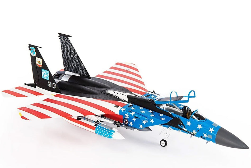 JC Wings F-15C Eagle US ANG 144th Fighter Squadron 1/72 Diecast Model Aircraft