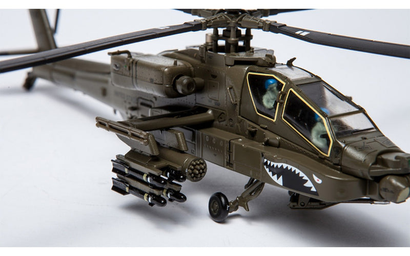 Air Force One Models AH-64D Apache Longbow 1/72 Diecast Model Aircraft - AF1-0100A