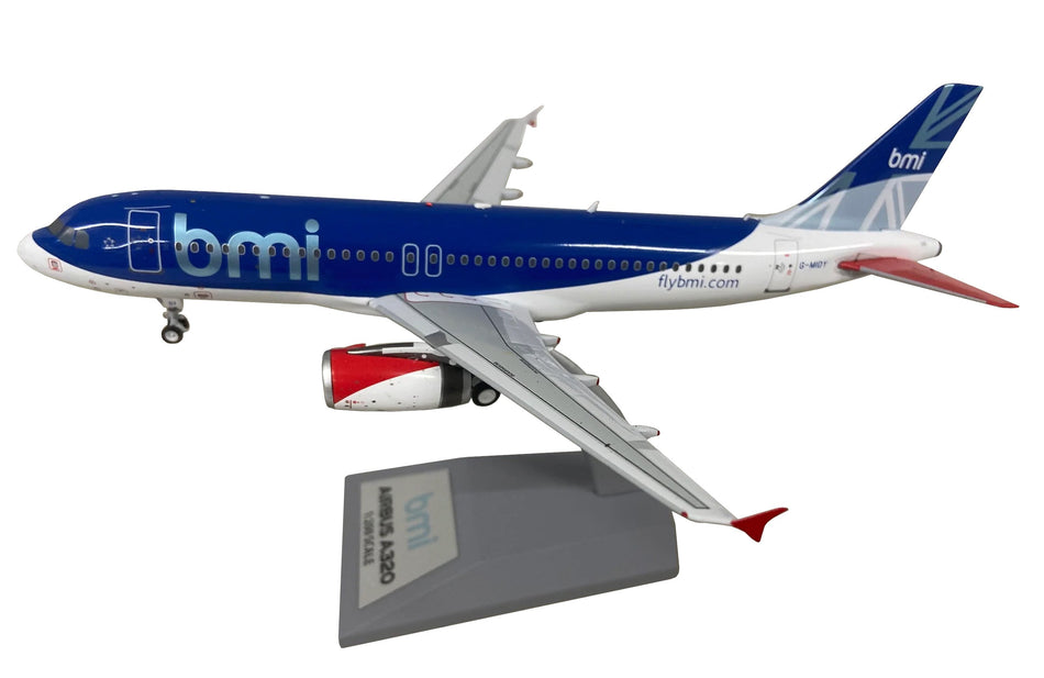 ARD Models BMI Airbus A320-232 - G-MIDY - Diecast Model - 1/200 - ARD320IDY