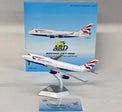 ARD Models British Airways Boeing 747-200  Diecast Model 'Chatham Livery' - G-BNLX - Scale 1/400