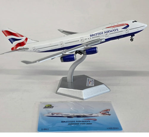 ARD Models British Airways Boeing 747-200  Diecast Model 'Chatham Livery' - G-BNLX - Scale 1/400