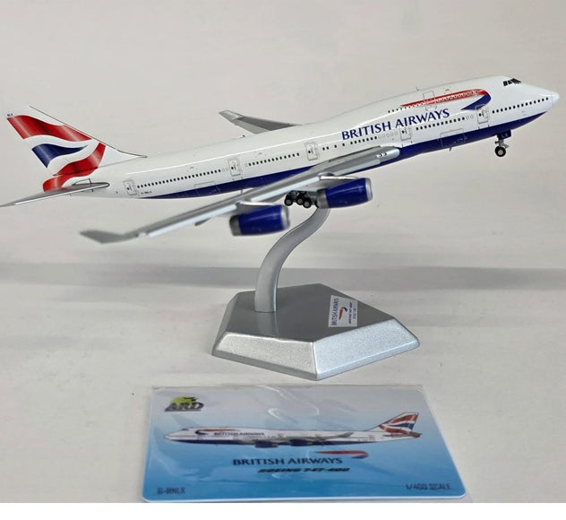 ARD British Airways Boeing 747-200 'Chatham Livery' G-BNLX 1:400 Diecast Model Aircraft