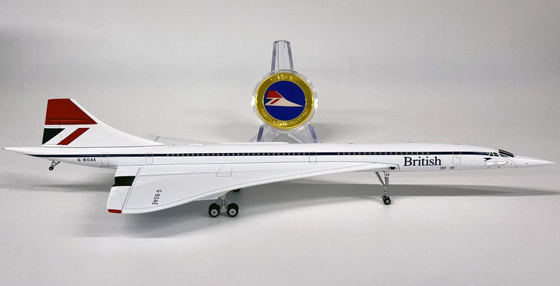 ARD Models British Airways Concorde - G-BOAE - Negus Livery - Diecast Model - 1/200 - ARDBA142