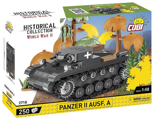 Cobi Panzer II Ausf. A German Tank 1:48 Scale Brick Kit (2718)