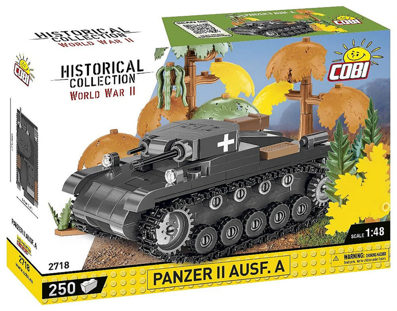 Cobi Panzer II Ausf. A German Tank 1:48 Scale Brick Kit (2718)