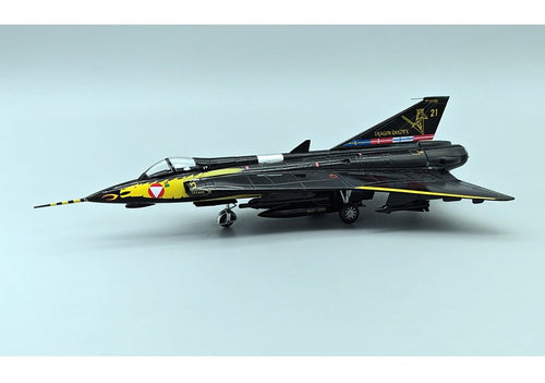 Aviation72 SAAB Draken Austrian Air Force ' Dragon Knights ' 2005 Diecast Scale Model - 1/72 - AV7241010