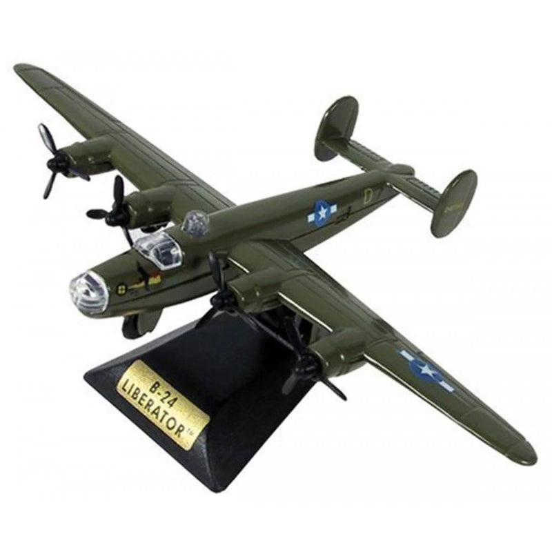 Motormax Sky Wings B-24 Liberator 1/100 Diecast Model Aircraft