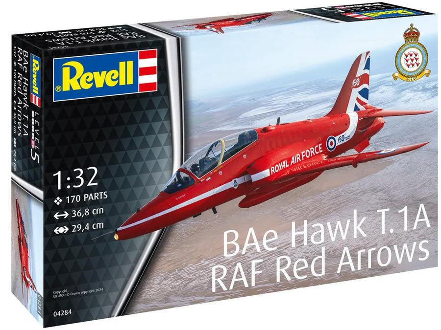 Revell BAe Hawk T.1A RAF Red Arrows 1:32 Plastic Model Kit Aircraft