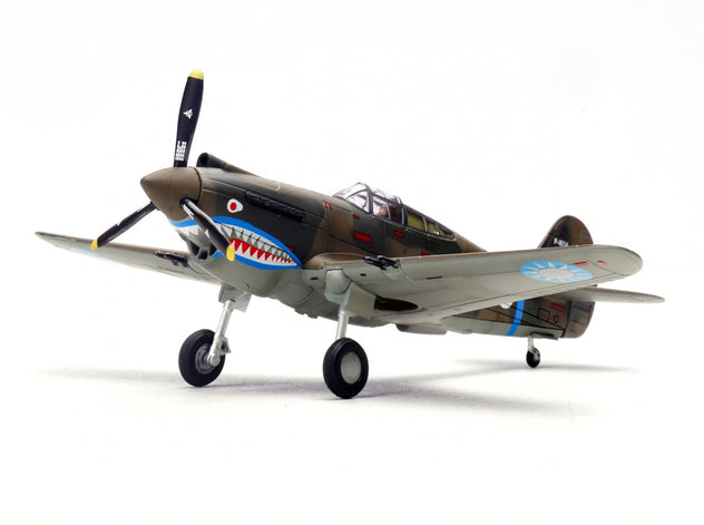 Panzerkampf P-40C Warhawk 2nd PS, AVG, 'Tex' Hill 1/72 Diecast Model Aircraft - PAN14623LC