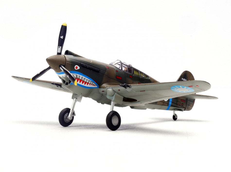 Panzerkampf P-40C Warhawk 2nd PS, AVG, 'Tex' Hill 1/72 Diecast Model Aircraft - PAN14623LC