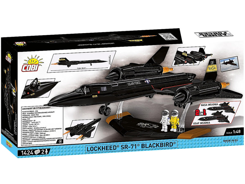 Cobi SR-71 Blackbird Executive Edition USAF Aircraft Brick Kit 1:48 (5890)