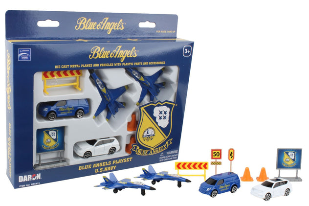 Daron Blue Angels F/A-18 Hornet Duo Diecast Model Aircraft Playset