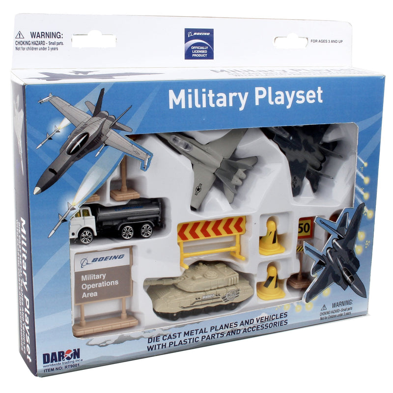 Boeing Modern Military Airport Play Set