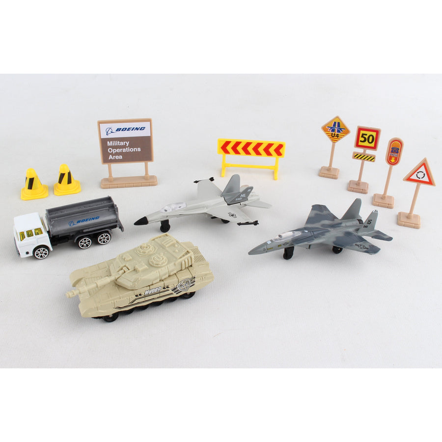 Daron F/A-18 Hornet Modern Military Airport Diecast Model Aircraft Playset