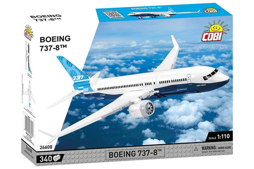 Cobi Boeing 737-8 Airliner 1:110 Scale Aircraft Brick Kit (26608)