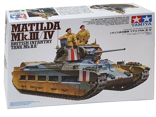 Tamiya 35300 Matilda Mk.III/IV British Infantry Tank 1:35 Plastic Kit
