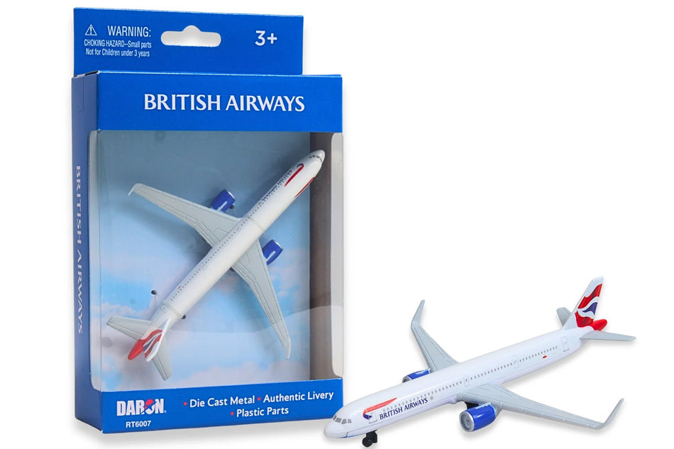 British Airways Airbus A321 Diecast Toy