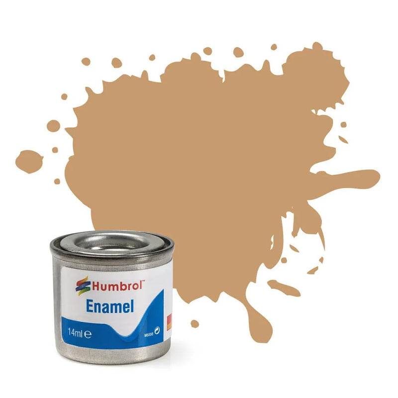 Humbrol 94 Brown Yellow Matt Enamel Paint 14ml